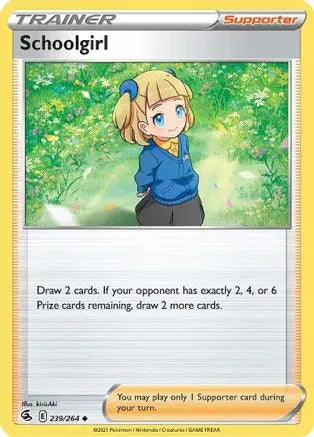 Schoolgirl (239/264) [Sword & Shield: Fusion Strike] Pokémon