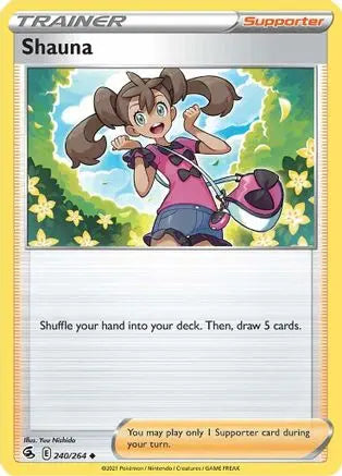 Shauna (240/264) [Sword & Shield: Fusion Strike] Pokémon