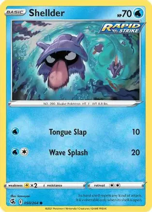 Shellder (050/264) [Sword & Shield: Fusion Strike] Pokémon