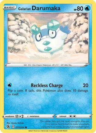 Galarian Darumaka (071/264) [Sword & Shield: Fusion Strike] Pokémon