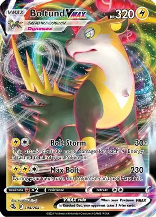 Boltund VMAX (104/264) [Sword & Shield: Fusion Strike] Pokémon
