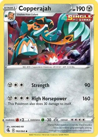 Copperajah (192/264) [Sword & Shield: Fusion Strike] Pokémon
