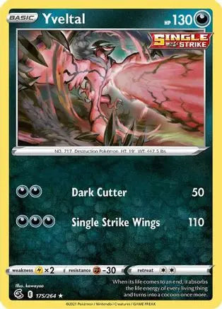 Yveltal (175/264) [Sword & Shield: Fusion Strike] Pokémon