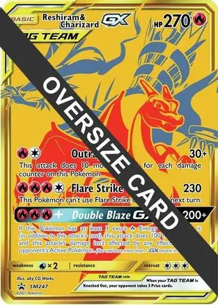 Reshiram & Charizard GX (SM247) [Jumbo Cards] Pokémon