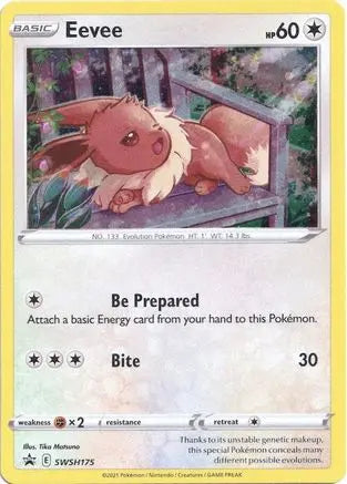 Eevee (SWSH175) [Sword & Shield: Black Star Promos] Pokémon