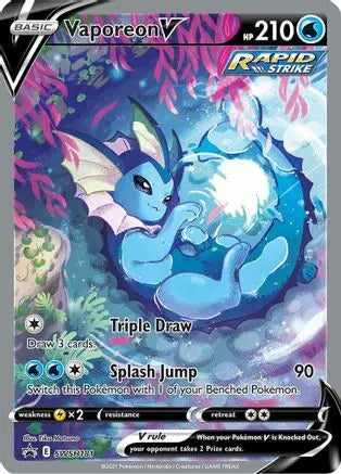 Vaporeon V (SWSH181) [Sword & Shield: Black Star Promos] Pokémon