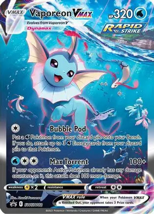 Vaporeon VMAX (SWSH182) [Sword & Shield: Black Star Promos] Pokémon