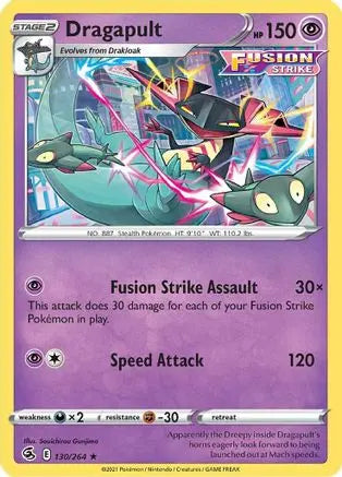 Dragapult (130/264) (Theme Deck Exclusive) [Sword & Shield: Fusion Strike] Pokémon