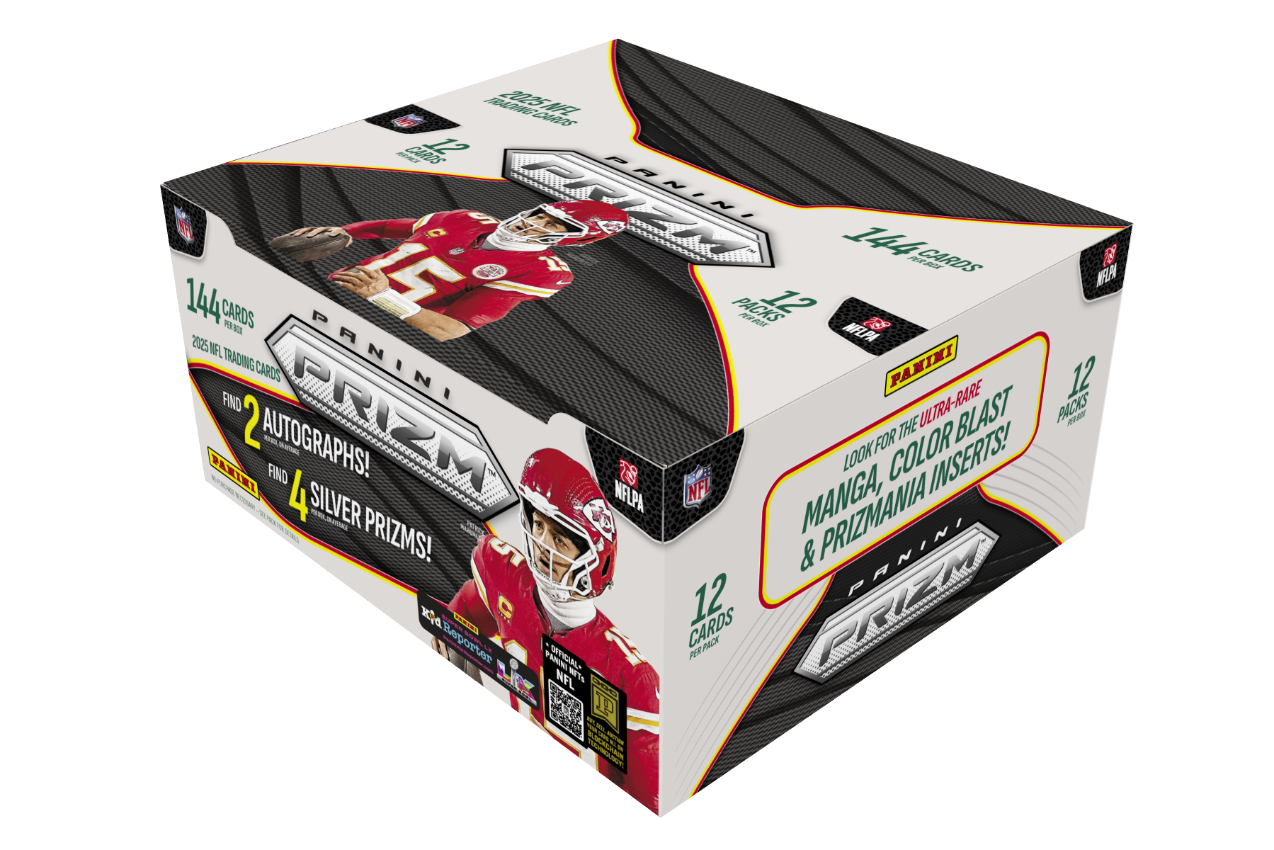 2025 Panini Prizm NFL Trading Card Box (Hobby) Doe's Cards