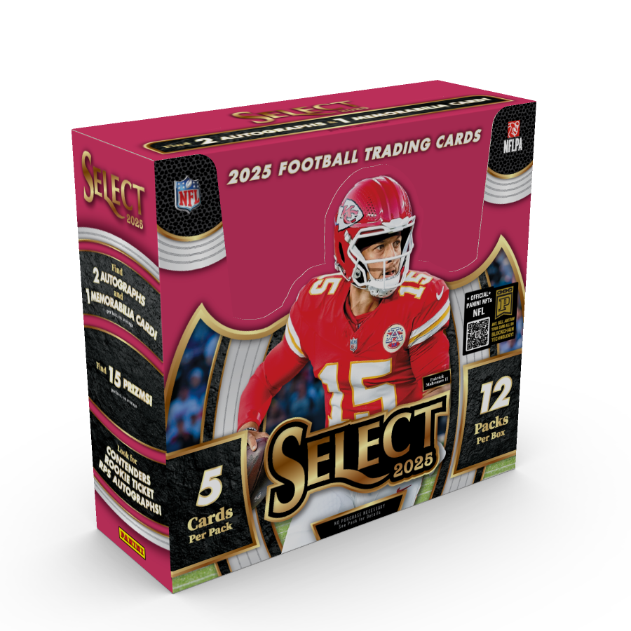 2025 Panini Select NFL Trading Card Box (Hobby) Doe's Cards