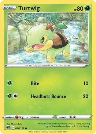 Turtwig (006/172) [Sword & Shield: Brilliant Stars] Pokémon