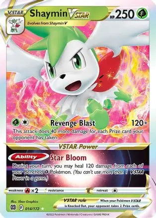 Shaymin VSTAR (014/172) [Sword & Shield: Brilliant Stars] Pokémon