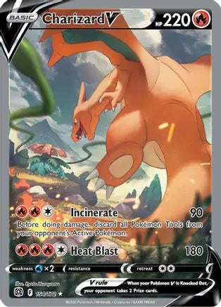 Charizard V (154/172) [Sword & Shield: Brilliant Stars] Pokémon