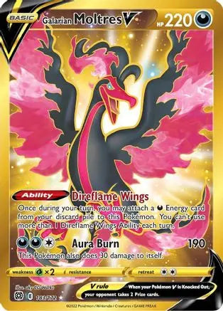 Galarian Moltres V (183/172) [Sword & Shield: Brilliant Stars] Pokémon