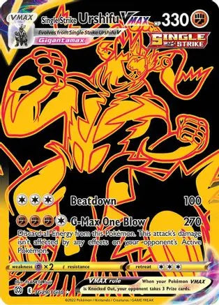 Single Strike Urshifu VMAX (TG29/TG30) [Sword & Shield: Brilliant Stars] Pokémon