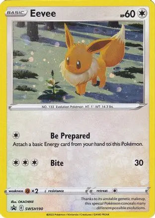 Eevee (SWSH190) [Sword & Shield: Black Star Promos] Pokémon
