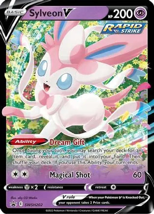 Sylveon V (SWSH202) [Sword & Shield: Black Star Promos] Pokémon