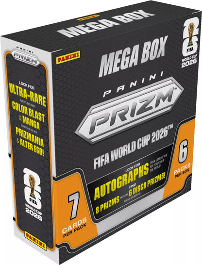 2026 Panini PRIZM FIFA World Cup Mega Box Doe's Cards