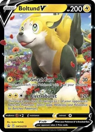 Boltund V (SWSH219) [Sword & Shield: Black Star Promos] Pokémon