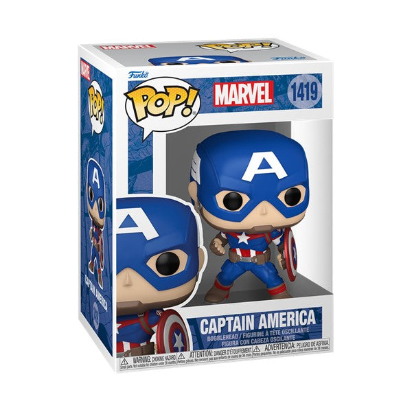 Funko POP! Captain America (Marvel New Classics)