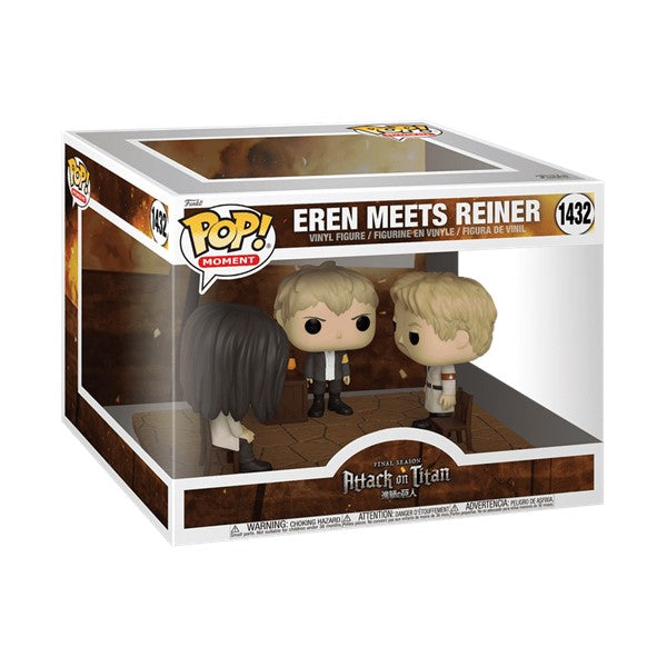 Funko POP! Moment Attack on Titan Eren Meets Reiner