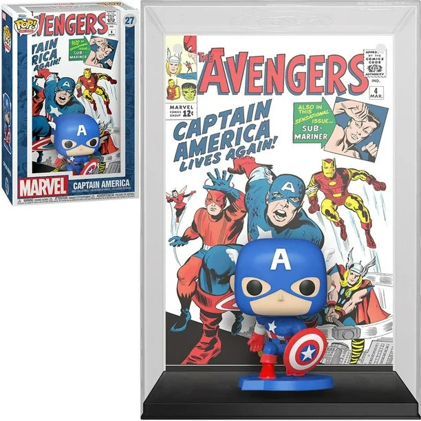 Funko Pop! Avengers #4 (1963) Pop! Comic Cover Figure with Case