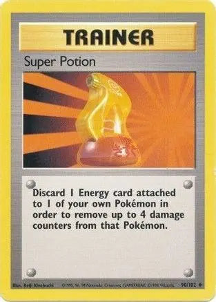 Super Potion (90/102) [Base Set Unlimited] Pokémon