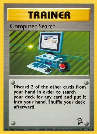 Computer Search (101/130) [Base Set 2] Pokémon