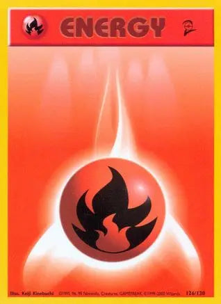 Fire Energy (126/130) [Base Set 2] Pokémon