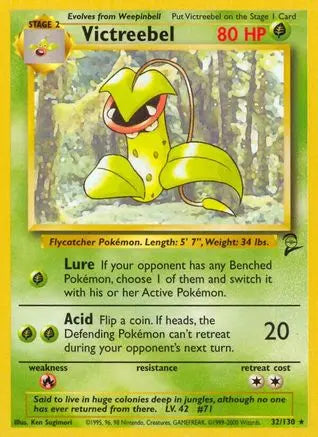 Victreebel (32/130) [Base Set 2] Pokémon