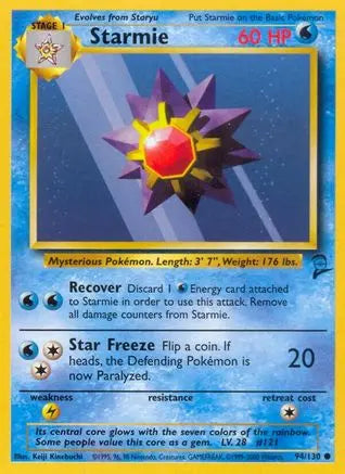 Starmie (94/130) [Base Set 2] Pokémon