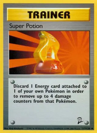 Super Potion (117/130) [Base Set 2] Pokémon