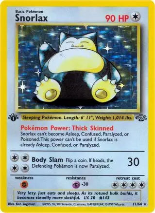 Snorlax (11/64) [Jungle Unlimited] Pokémon