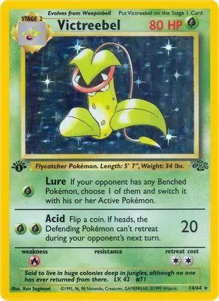 Victreebel (14/64) [Jungle 1st Edition] Pokémon