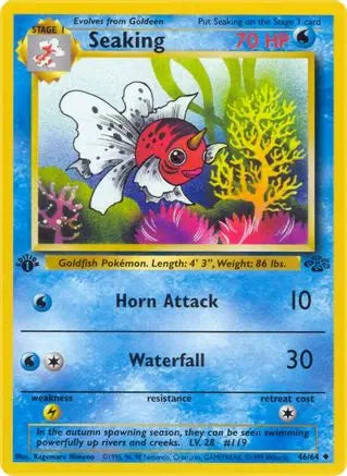 Seaking (46/64) [Jungle 1st Edition] Pokémon