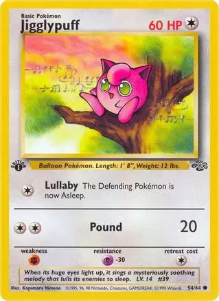Jigglypuff (54/64) [Jungle 1st Edition] Pokémon
