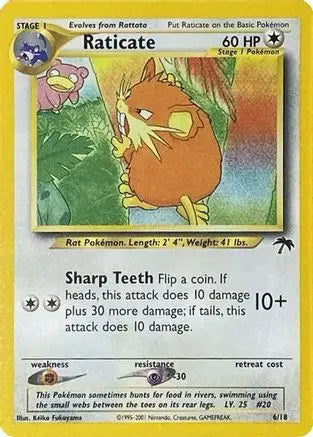 Raticate (6/18) [Southern Islands] Pokémon