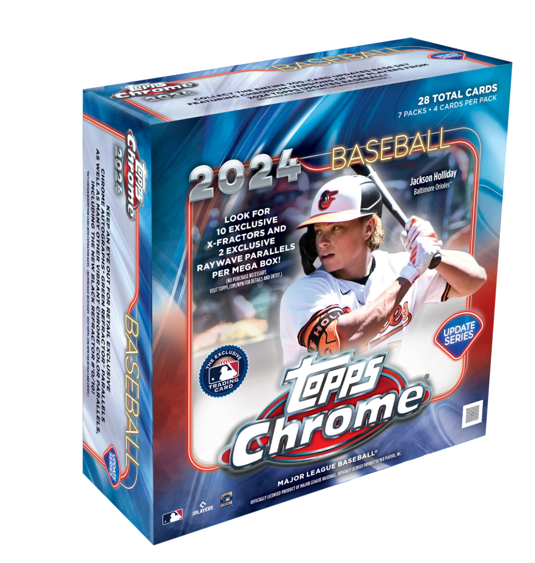 2024 Topps Chrome® Update Series Baseball - Mega Box