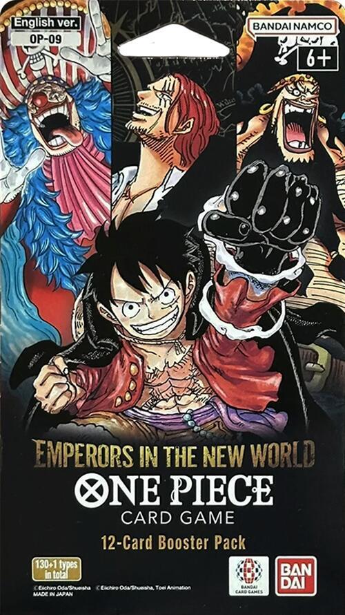 One Piece Card game - Emperors in the New World - Sleeved Booster Pack (OP09) Doe's Cards