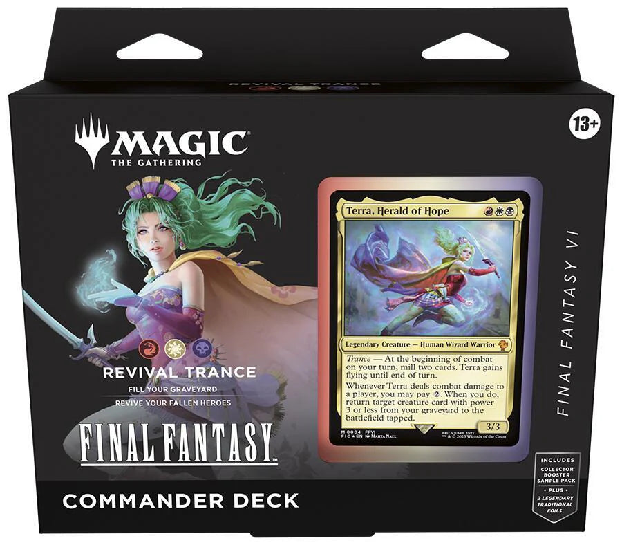MTG Final Fantasy Commander Deck - FINAL FANTASY VI Revival Trance - Doe's Cards