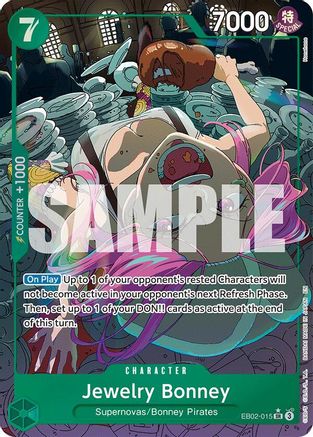 Jewelry Bonney (Alternate Art) (EB02-015) - Extra Booster: Anime 25th Collection Foil Extra Booster: Anime 25th Collection