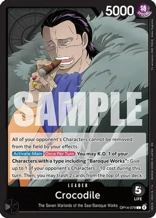 Crocodile - OP14-079 (OP14-079) - The Azure Sea's Seven The Azure Sea's Seven