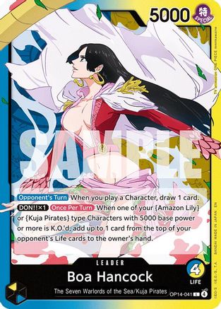 Boa Hancock - OP14-041 (OP14-041) - The Azure Sea's Seven The Azure Sea's Seven