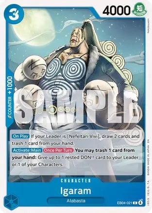 Igaram (EB04-021) - The Azure Sea's Seven The Azure Sea's Seven