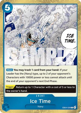 Ice Time (EB04-028) - The Azure Sea's Seven Foil The Azure Sea's Seven