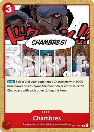 Chambres (OP14-017) - The Azure Sea's Seven The Azure Sea's Seven