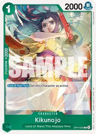 Kikunojo - OP14-023 (OP14-023) - The Azure Sea's Seven The Azure Sea's Seven