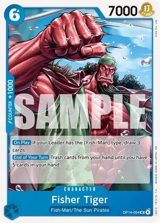Fisher Tiger (OP14-054) - The Azure Sea's Seven The Azure Sea's Seven