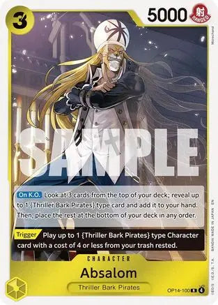 Absalom (OP14-100) - The Azure Sea's Seven Foil The Azure Sea's Seven