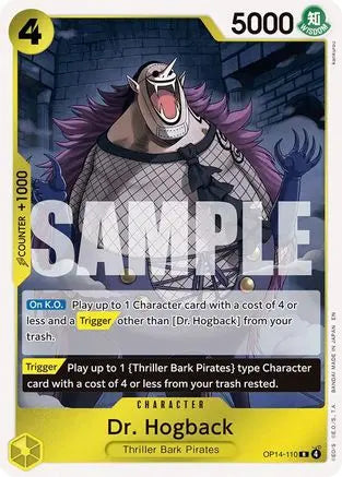 Dr. Hogback (OP14-110) - The Azure Sea's Seven Foil The Azure Sea's Seven